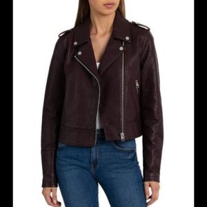 Bagatelle Chocolate Brown Leather Jacket